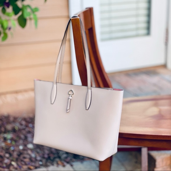 Kate Spade New York Adel Large Tote Bag - Warm Beige - Picture 5 of 11